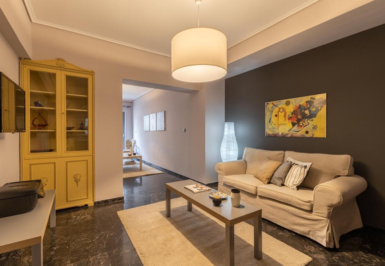 Tranquil Central Apt, Behind Athens Caravel Area エクステリア 写真