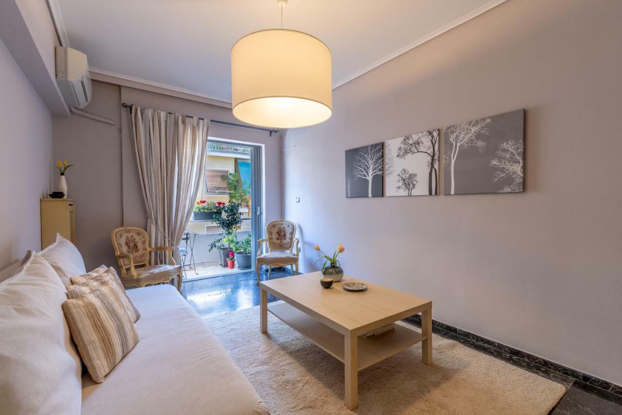 Tranquil Central Apt, Behind Athens Caravel Area エクステリア 写真