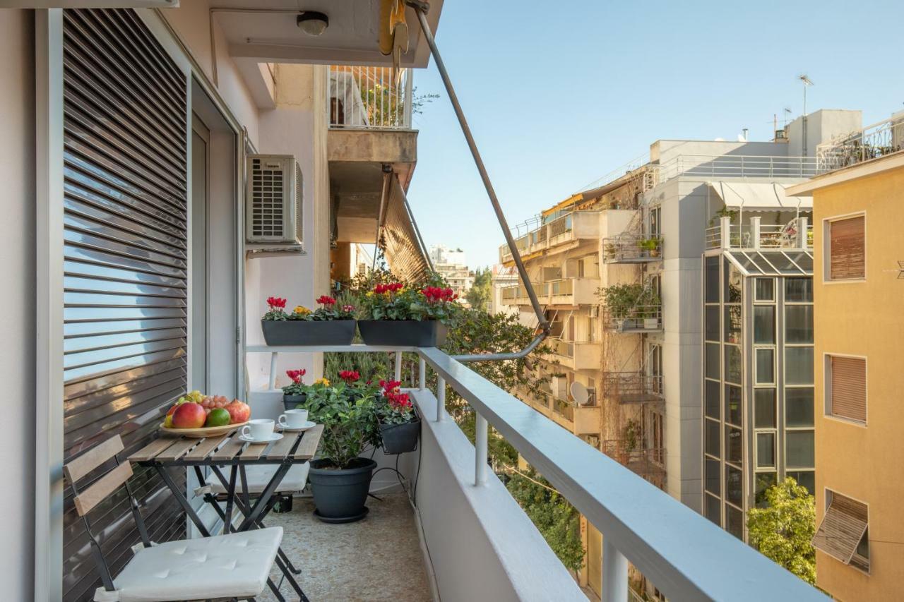 Tranquil Central Apt, Behind Athens Caravel Area エクステリア 写真